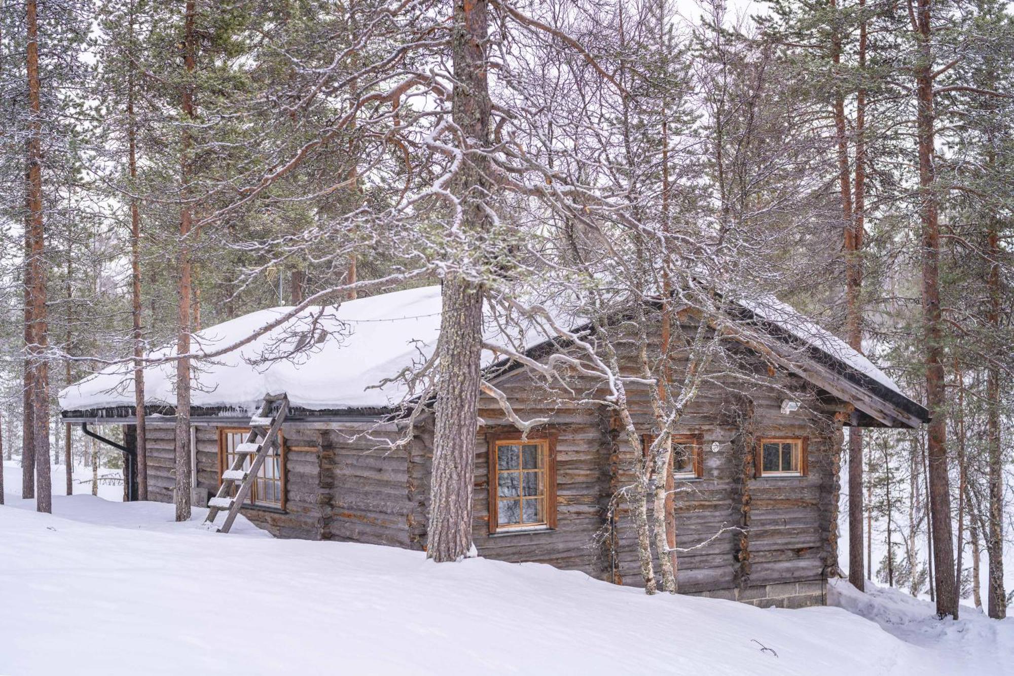 Kuukkeli Log Houses Aurora Cabin - Jaspis Saariselka Luaran gambar